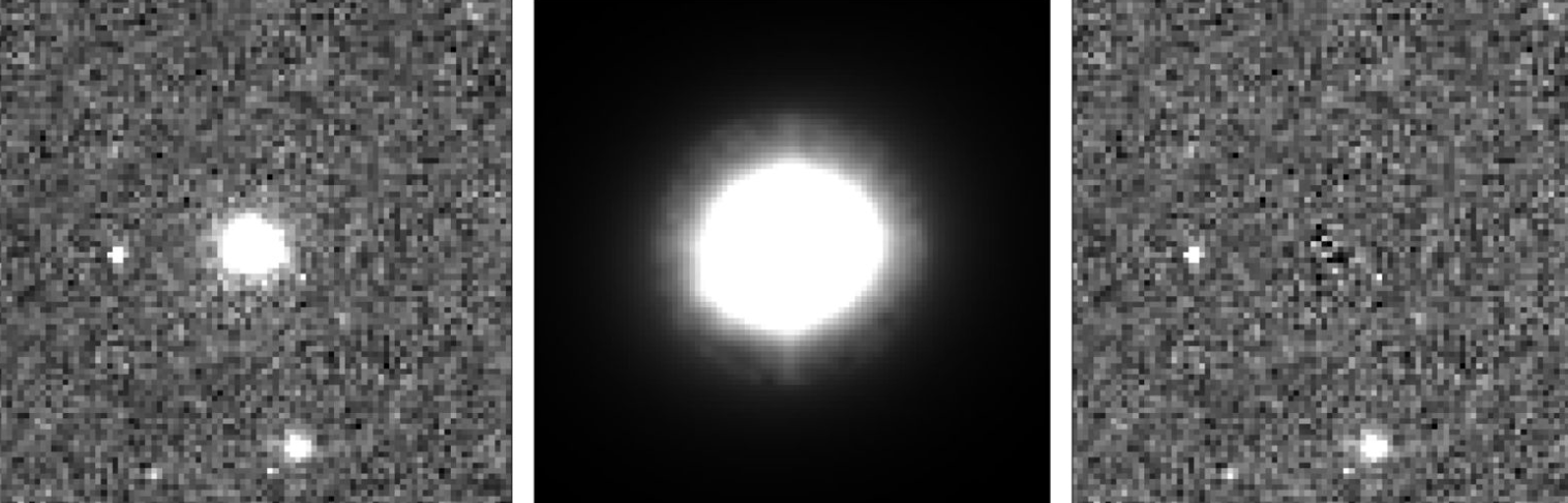 Galaxy with black hole